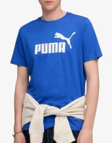 PUMA Essentials No. 1 Logo Tee Mountain Blue