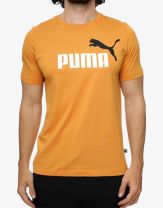 PUMA Essentials+ 2 Col Logo Tee Orange