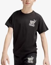 PUMA Essentials+ Mid 90's Graphic Tee Black