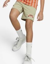 PUMA Essentials+ Street Art Graphic Shorts Beige