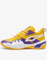 PUMA Genetics Basketball Shoes Yellow/Purple