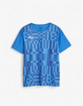 PUMA IndividualRise Graphic Football Tee Blue