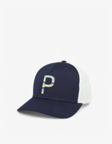 PUMA Sundown Trucker Snapback P Cap Blue/White
