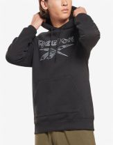 REEBOK Identity Big Logo Training Hoodie Black