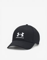 UNDER ARMOUR Branded Lockup Adjustable Cap Black/White