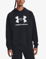 UNDER ARMOUR Rival Fleece Logo HD Black/White
