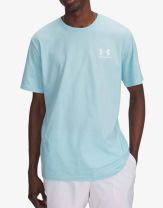 UNDER ARMOUR Sportstyle Left Chest Ss Tee Blue / White