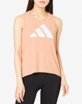 ADIDAS 3-Stripes Logo Tank Top Pink