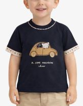 CHICCO Boys Knitted Tee Dark Blue