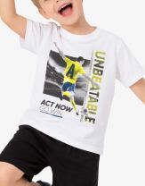 CHICCO Boys Unbeatable Tee White