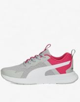 PUMA Evolve Run Mesh Shoes Grey/Pink