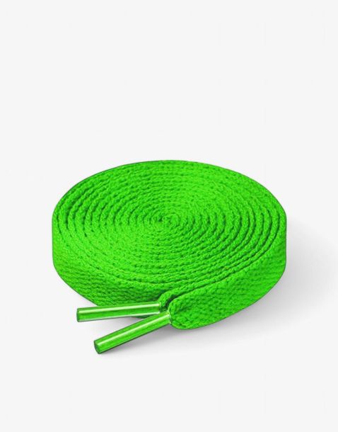 BAMA Flat Cotton Laces Green 120cm 120-1643-green