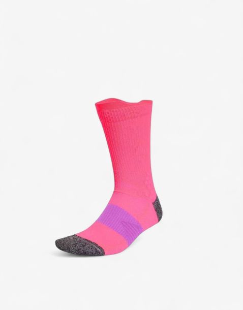 ADIDAS 1-Pair Running Ub Heat.Rdy Socks Pink