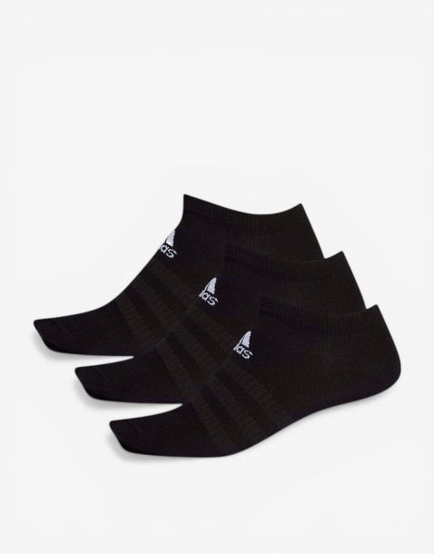 ADIDAS 3-Packs Low-Cut Socks All Black