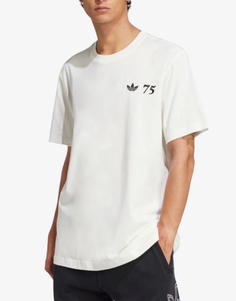 ADIDAS 75th Anniversary SL 72 Tee White