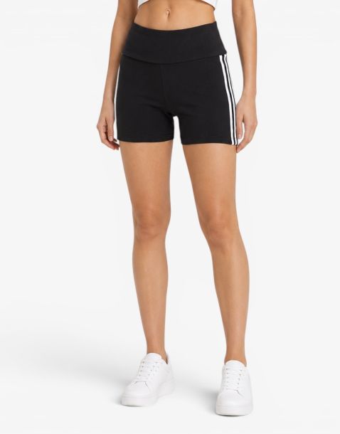 ADIDAS Adicolor 3-Stripes 1/4 Leggings Black