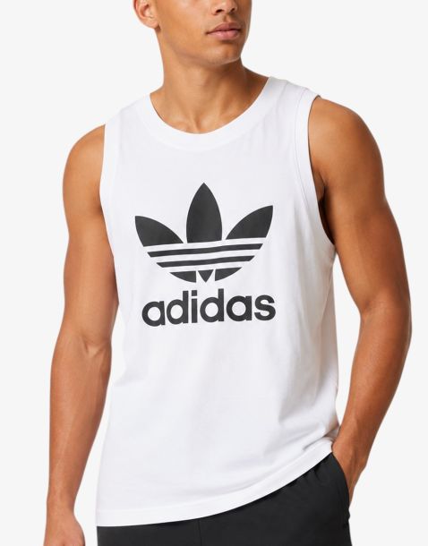 ADIDAS Adicolor Classics Trefoil Tank Top White