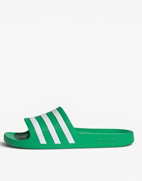 ADIDAS Adilette Aqua Slides Vivid Green
