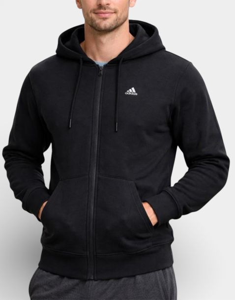 ADIDAS Comfy & Chill Full Zip Jacket Black