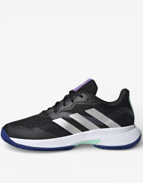 ADIDAS CourtJam Control Clay Shoes Black