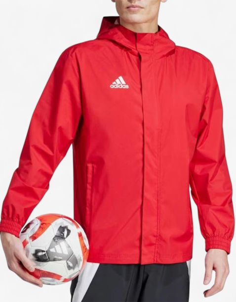 ADIDAS Entrada 22 All Weather Jacket Red J
