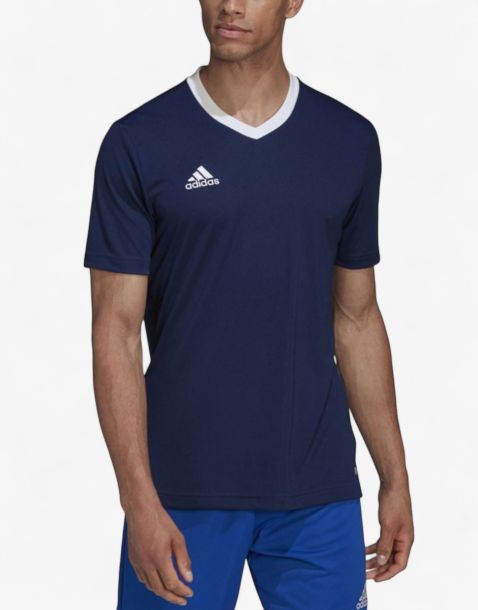 ADIDAS Entrada 22 Football Tee Blue