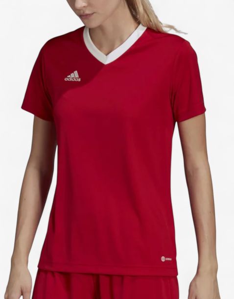 ADIDAS Entrada 22 Tee Red