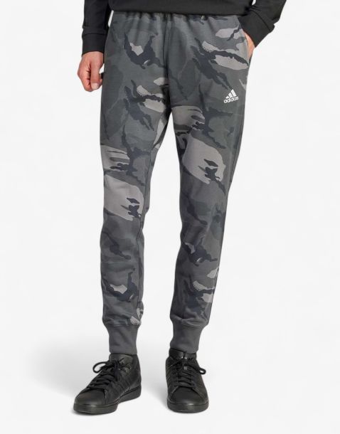 ADIDAS Essentials Seasonal Camouflage Pants Grey