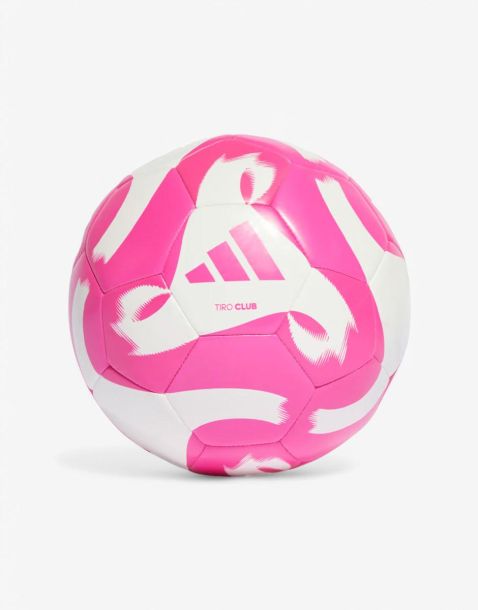 ADIDAS Football Tiro Club Ball Size 5 White/Pink