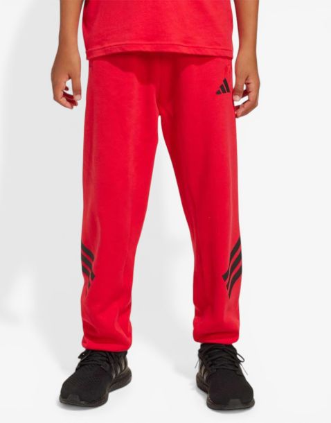 ADIDAS Future Icons 3 Stripes Wide Pants Red