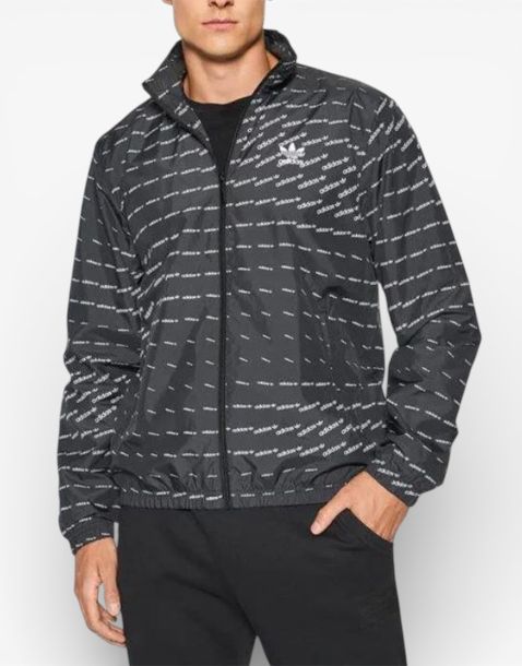 ADIDAS Graphics Monogram Track Jacket Black