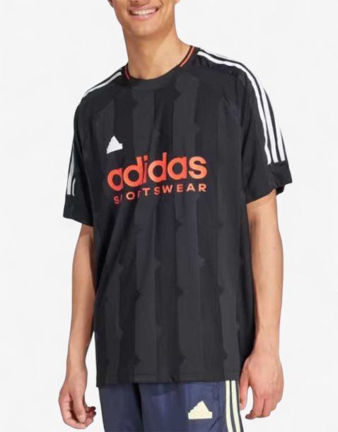 ADIDAS House Of Tiro Jacquard Tee Black