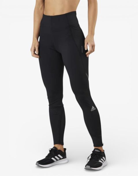 ADIDAS Optime Aeroready Training Stretch Graphic Leggings Black