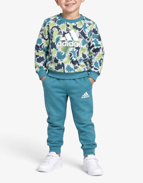 ADIDAS I Aop Ft Jog Blue/Green