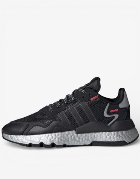 ADIDAS Nite Jogger Shoes Black/Grey