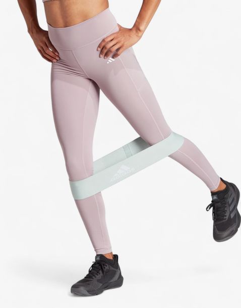 ADIDAS Optime Stash High-Waist Leggings Purple