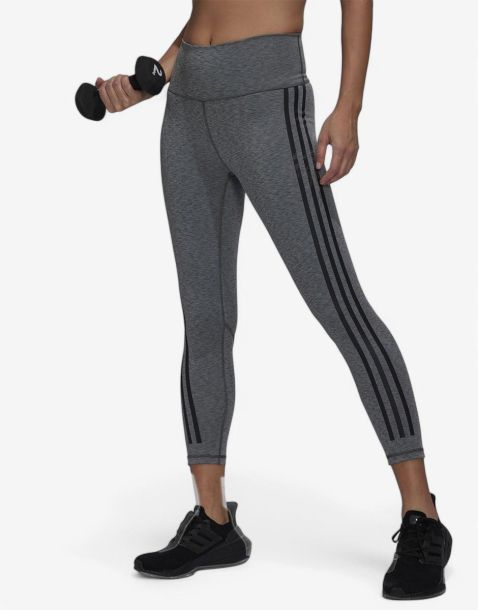 ADIDAS Optime Training Icons 7/8 Leggings Grey