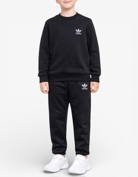 ADIDAS Originals Adicolor Crew Tracksuit Black
