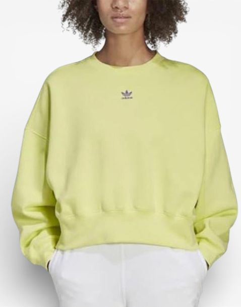 ADIDAS Originals Adicolor Essentials Fleece Sweatshirt Yellow