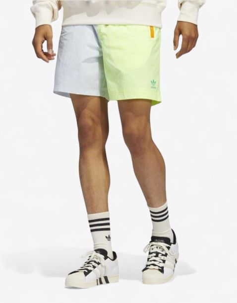 ADIDAS Originals Blocked Woven Shorts Multicolor