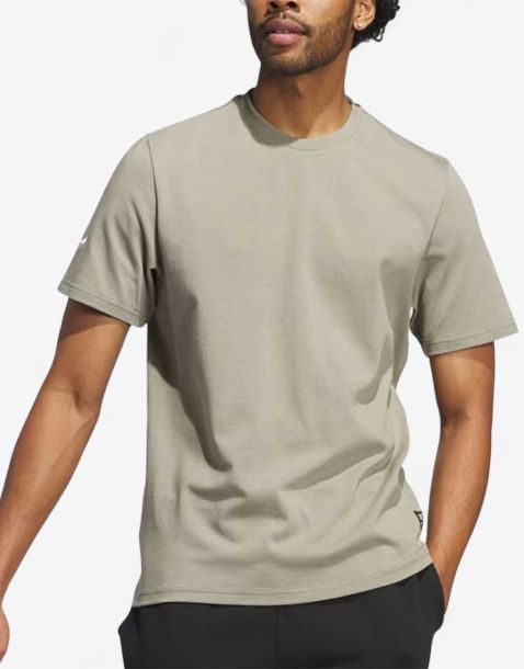ADIDAS Originals Heavyweight Shmoofoil Tee Silver Pebble