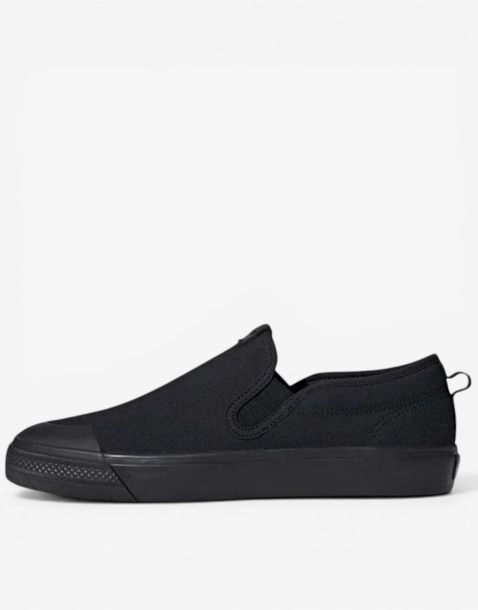 ADIDAS Originals Nizza Slip-On Shoes Black