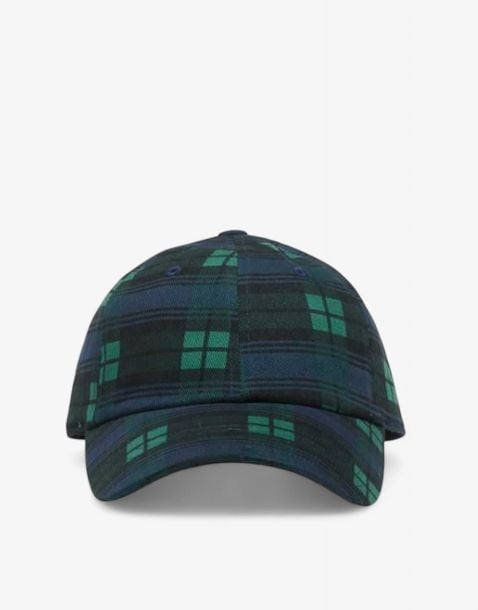 ADIDAS Originals Tartan Basketball Cap Blue/Green