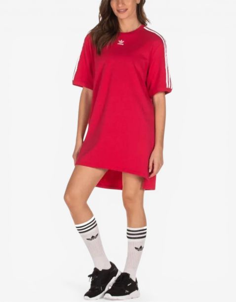 ADIDAS Originals Tee Dress Fuchsia