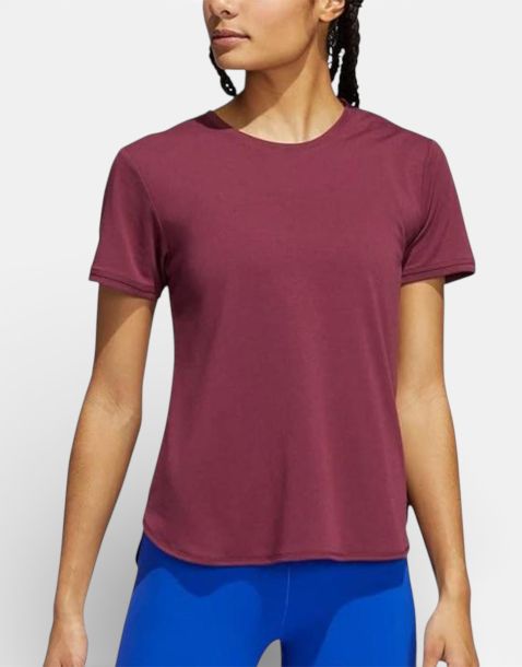 ADIDAS Performance Go To 2.0 Tee Burgundy