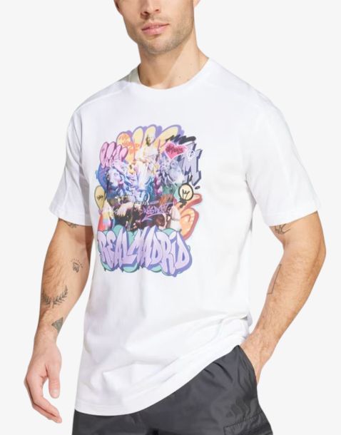 ADIDAS Real Madrid Tee White