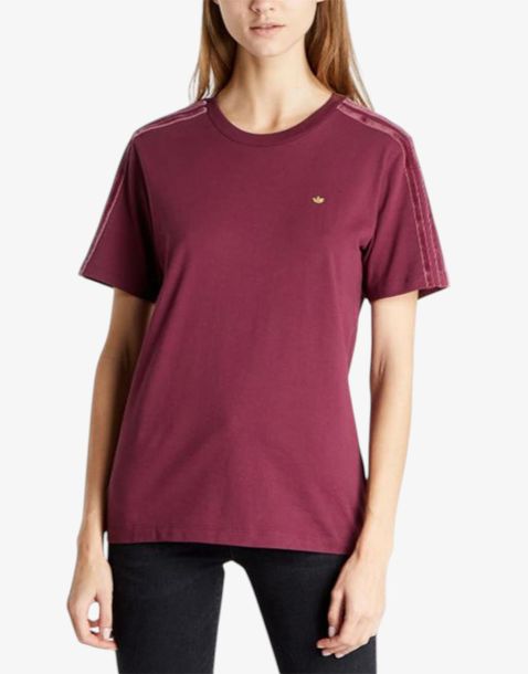 ADIDAS Regular Tee Burgundy