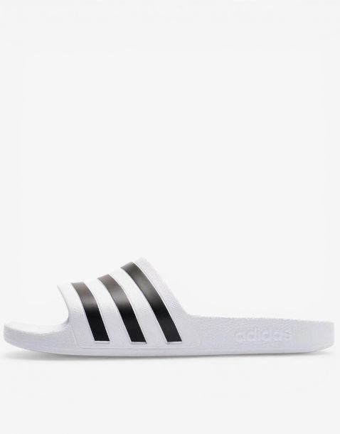 ADIDAS Sportswear Adilette Aqua Slides White/Black