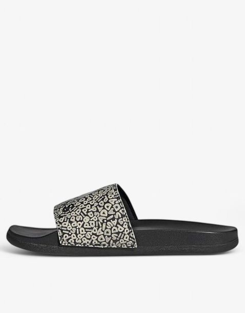ADIDAS Sportswear Adilette Comfort Slides Black/Beige