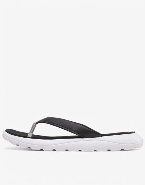 ADIDAS Sportswear Comfort Flip-Flops Black/White